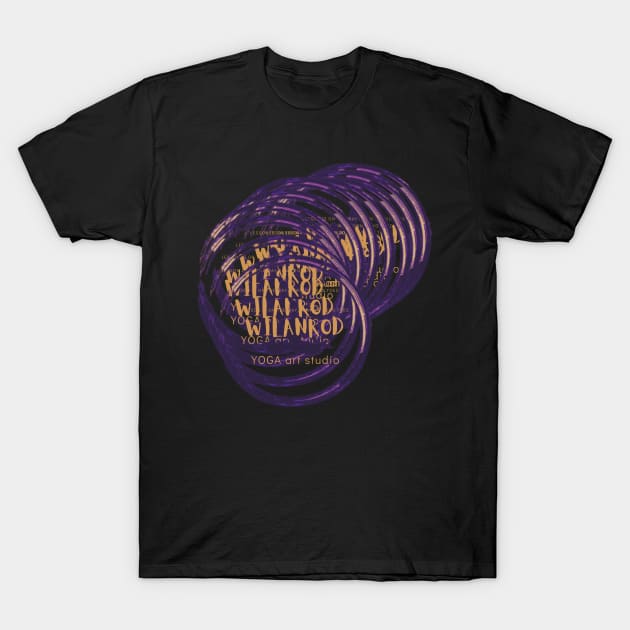 Wilanrod Studio presents yoga vortex T-Shirt by Wilanrod Studio